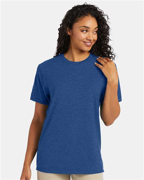 Hanes 4980 - Regal Navy Heather (Front)