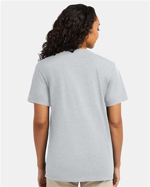 Hanes 4980 - Silverstone Heather (Back)