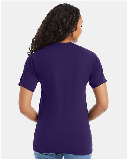 Hanes 5180 - Grape Smash (Back)