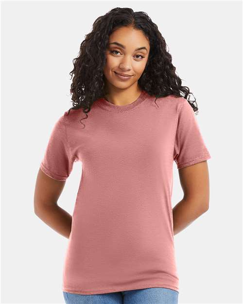 Hanes 5180 - Mauve (Front)
