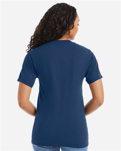 Hanes 5180 - Regal Navy (Back)