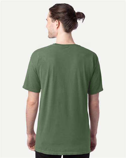 ComfortWash by Hanes GDH100 - Moss (Back)