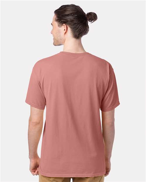 ComfortWash by Hanes GDH100 - Mauve (Back)