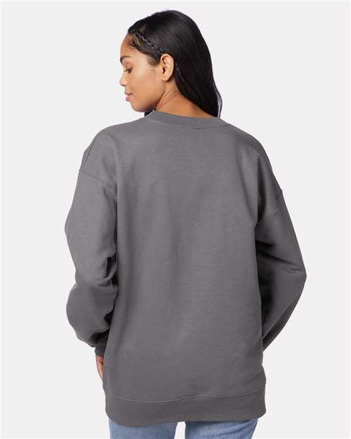 Hanes F260 - Smoke Grey (Back)