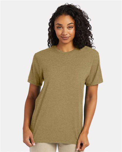 Hanes 4980 - Brown Sugar Heather (Front)