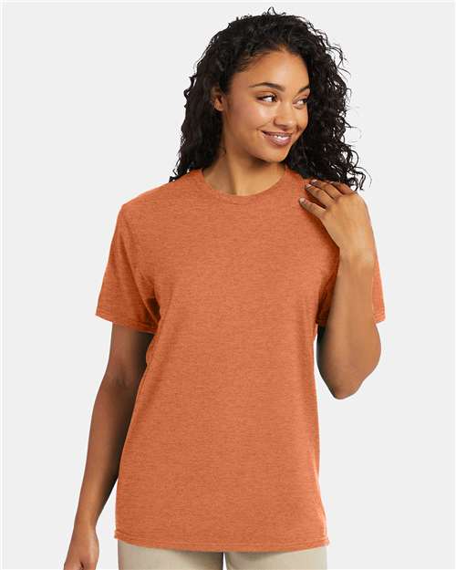 Hanes 4980 - Pumpkin Heather (Front)