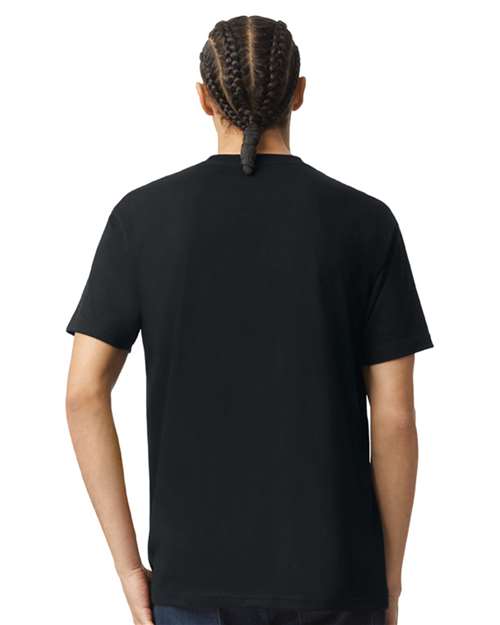 American Apparel 2001CVC - Black (Back)