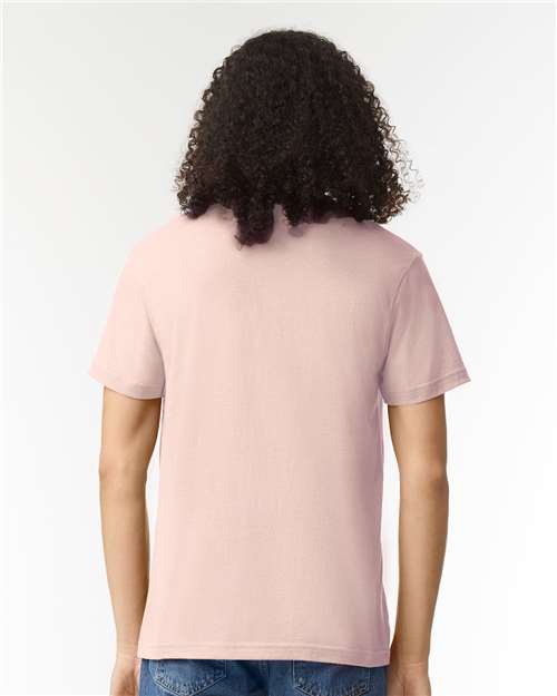 American Apparel 2001CVC - Heather Blush (Back)
