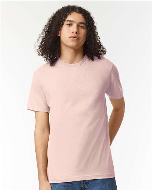 American Apparel 2001CVC - Heather Blush (Front)