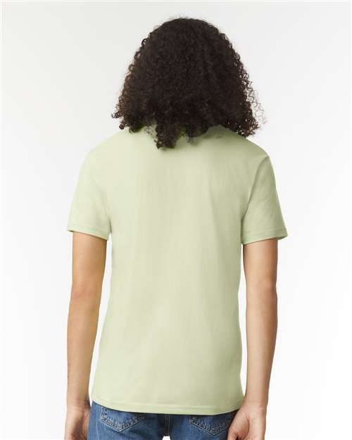 American Apparel 2001CVC - Heather Cucumber (Back)