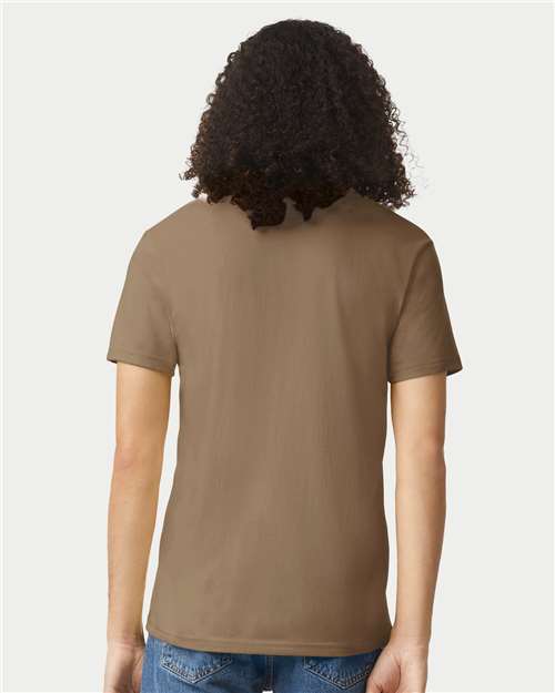 American Apparel 2001CVC - Heather Army (Back)