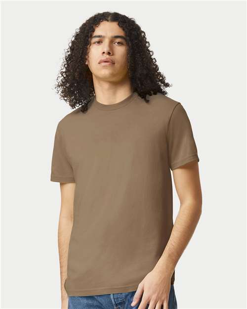 American Apparel 2001CVC - Heather Army (Front)