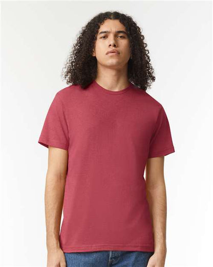 American Apparel 2001CVC - Heather Cardinal (Front)