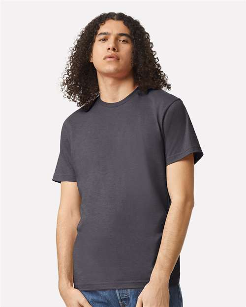 American Apparel 2001CVC - Heather Charcoal (Front)