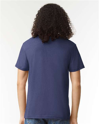 American Apparel 2001CVC - Heather Indigo (Back)