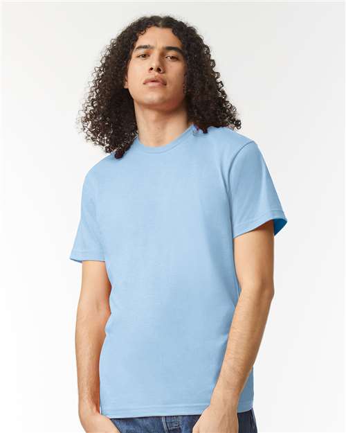 American Apparel 2001CVC - Heather Light Blue (Front)