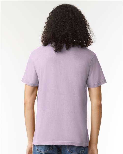 American Apparel 2001CVC - Heather Lilac (Back)