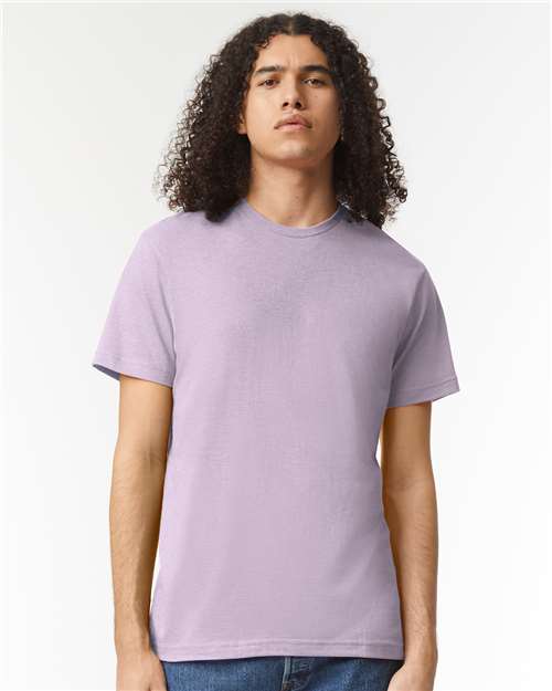 American Apparel 2001CVC - Heather Lilac (Front)