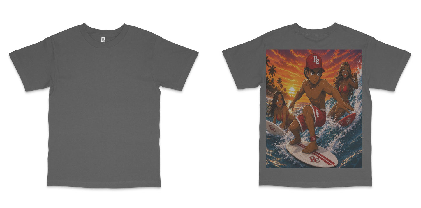 American Apparel 1301GD — Faded Black / M