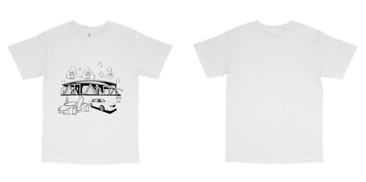 American Apparel 1301 — White / 3XL