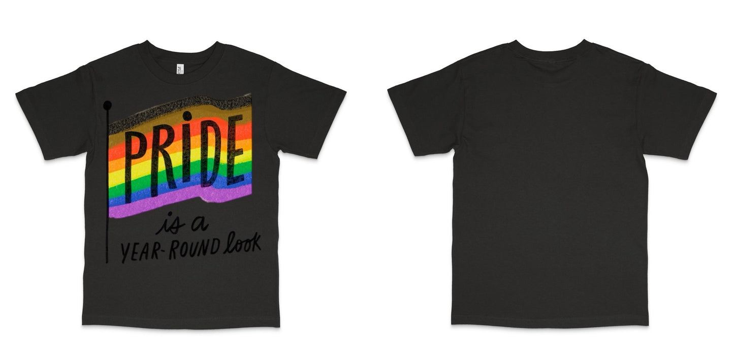 American Apparel 1301GD — True Black / L