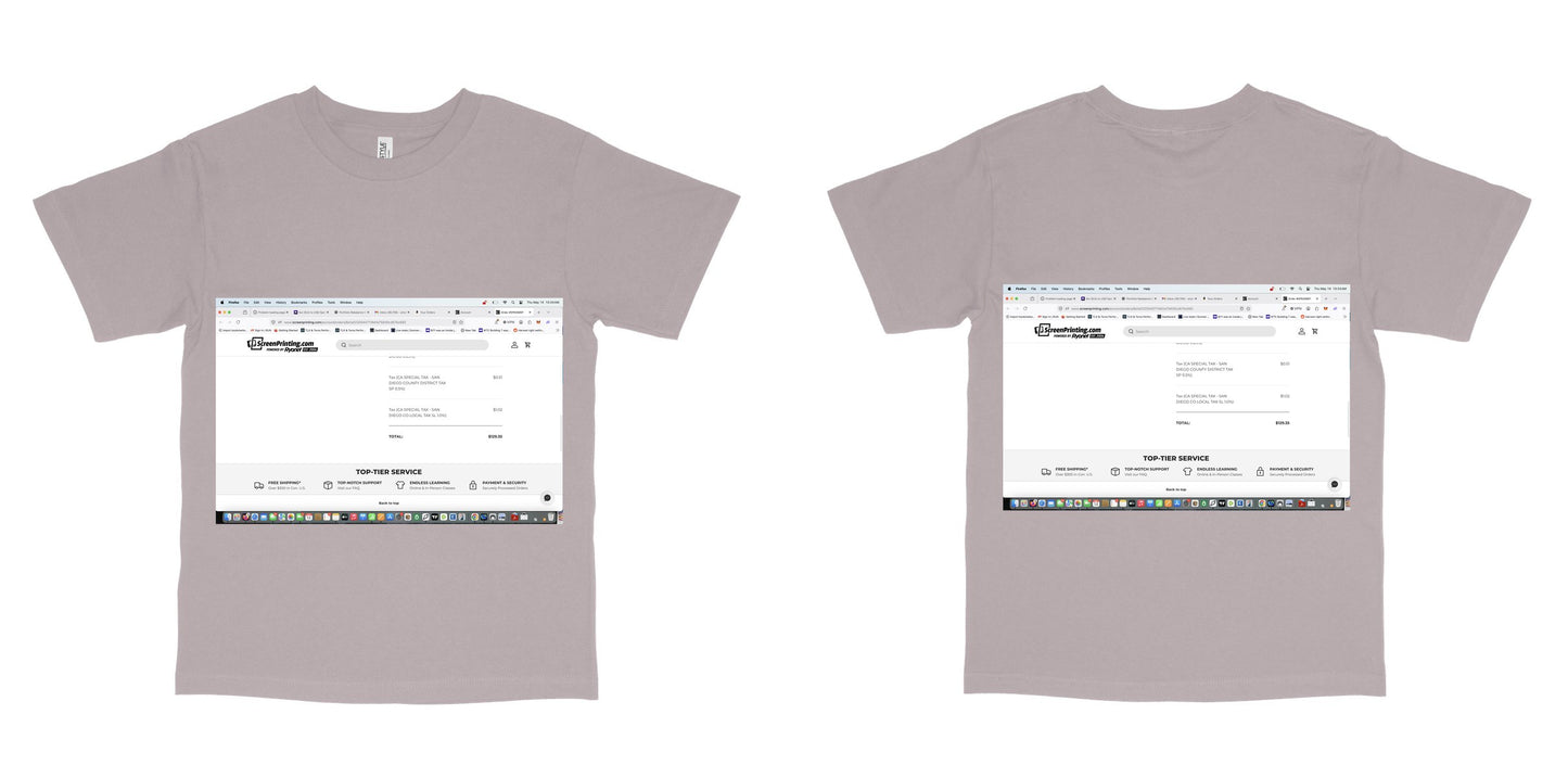 American Apparel 1301 — Ash Grey / S