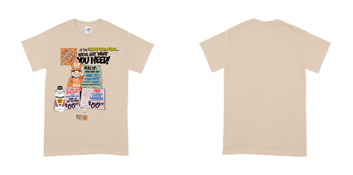 Gildan 5000 — Natural / L