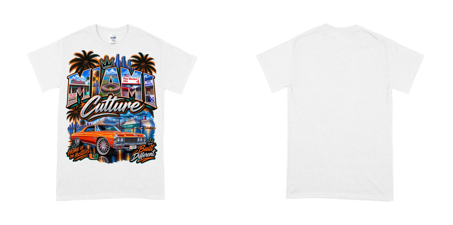 Gildan 5000 — White / L