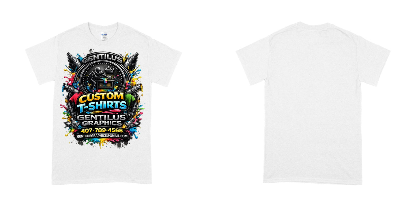 Gildan 5000 — White / XL