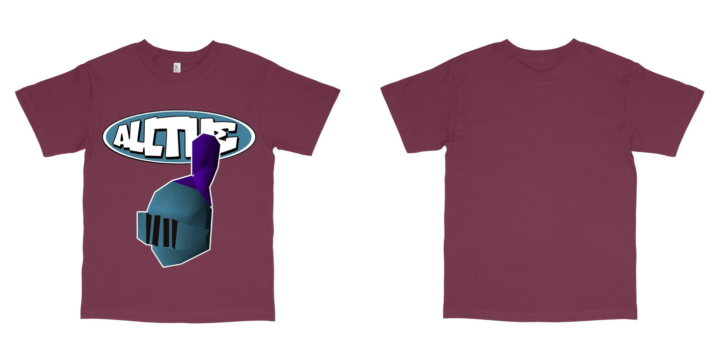 American Apparel 1301 — Burgundy / L