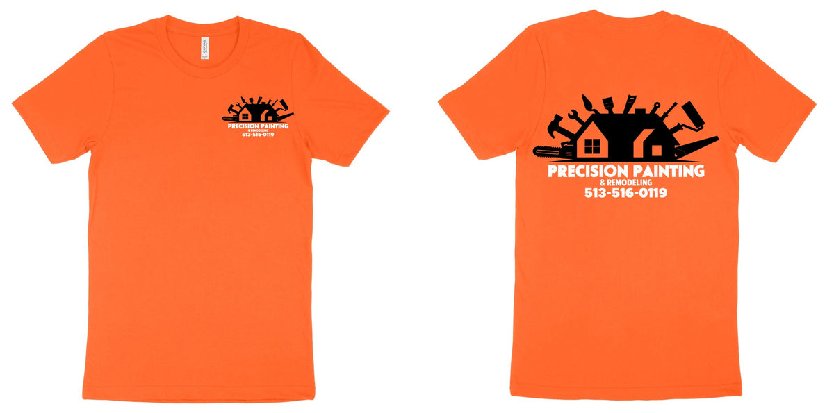 BELLA + CANVAS 3001 — Orange / XL