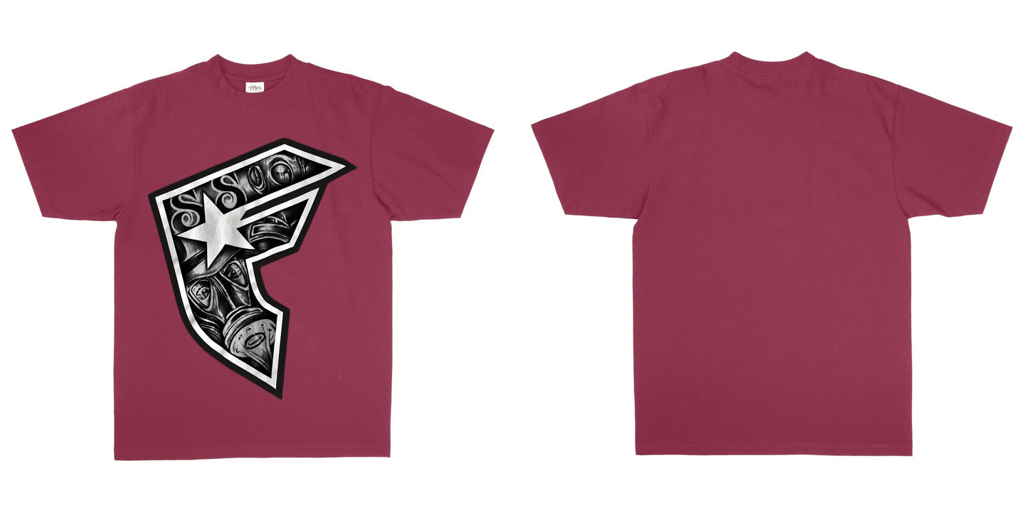 Shaka Wear SHMHSS — Burgundy / L
